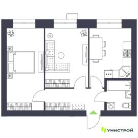 , 2-комн., Казань