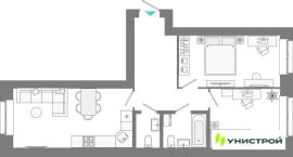 Новостройки, 2-комн., Казань