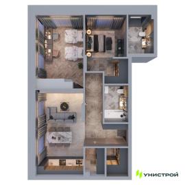 , 2-комн., Казань