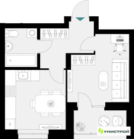 Новостройки, 1-комн., Казань