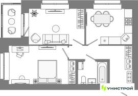 Новостройки, 2-комн., Казань
