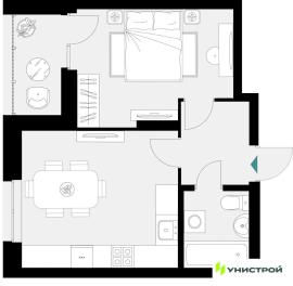 Новостройки, 1-комн., Казань