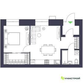 Новостройки, 1-комн., Казань