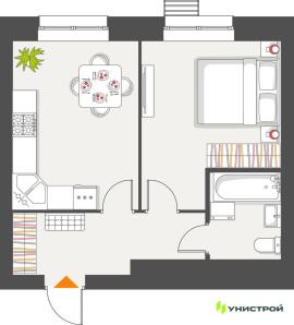 Новостройки, 1-комн., Казань