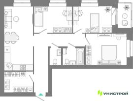 Новостройки, 3-комн., Казань